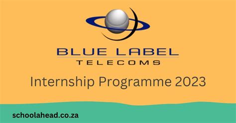 Blue Label Telecoms - YES Internships 2023 - SchoolAhead