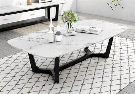 Buy Jacob Marble Top Coffee Table, Coffee Tables | Fancy Homes