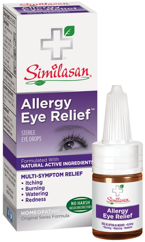 Allergy Eye Relief eye drops - made with herbal extracts trusted for over 200 years like ...