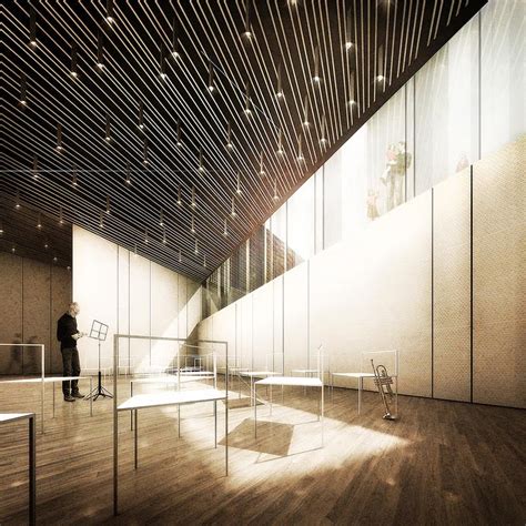 Supernova - A contemporary music school building architecture, Italy - Kadva Corp