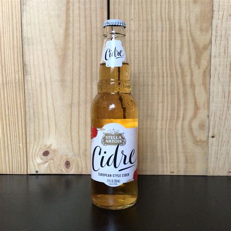 (L) Stella Artois - "Cidre" European Style Cider - 12oz Bottle - 57th ...