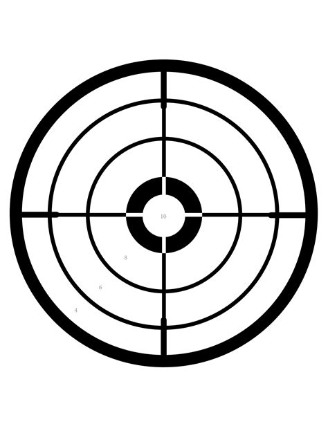 Printable Shooting Target - ClipArt Best