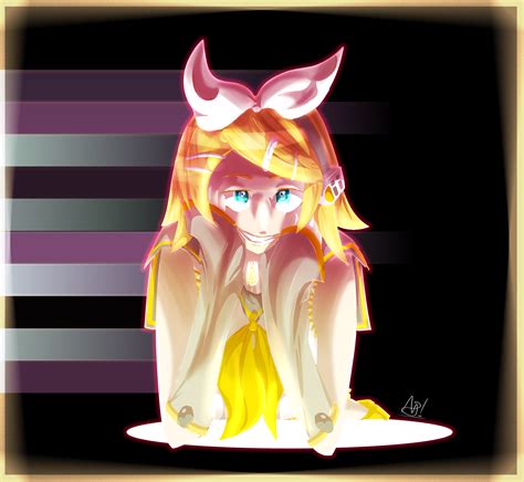 Kagamine Rin - Lineless Digital Art by Umbraii-Tenebris on DeviantArt