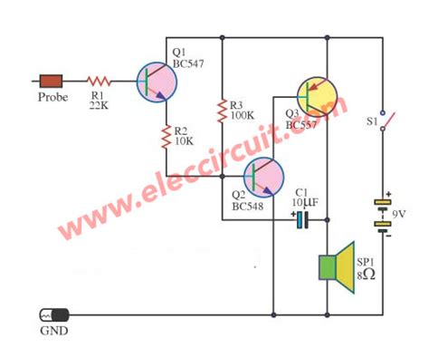 6 Simple Logic Probe circuits ideas | ElecCircuit.com