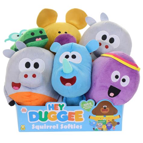 Squirrel Softies - Assorted - Hey Duggee Official Website