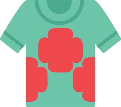 Hawaiian Shirt Flat Icon 12394020 Vector Art at Vecteezy