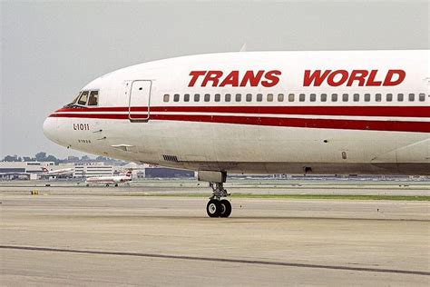 Vintage TWA L1011 Aircraft