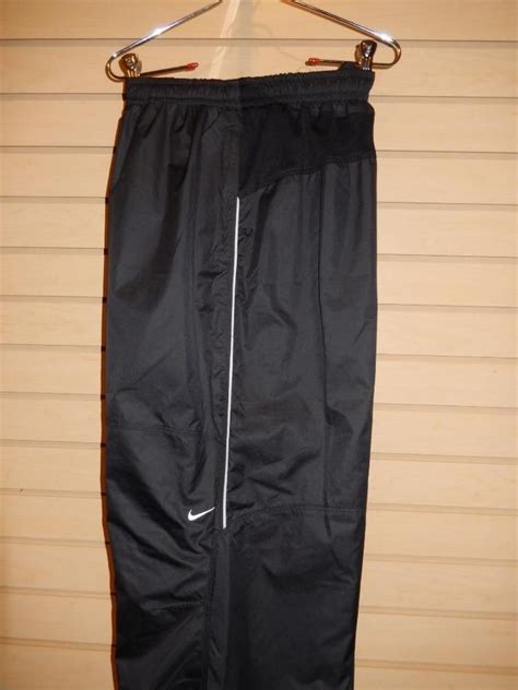 Men's Nike Storm-Fit Golf Wind / Rain Pants Lined Waterproof Black Size ...