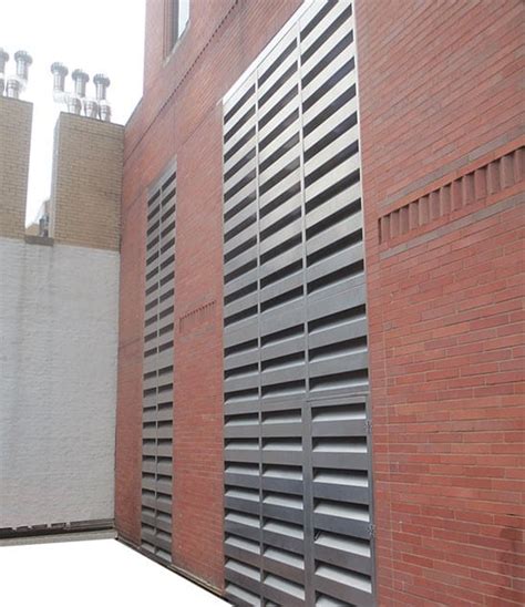 Industrial Louvers | FIxed & Adjustable Blade | Industrial Wall Louvers