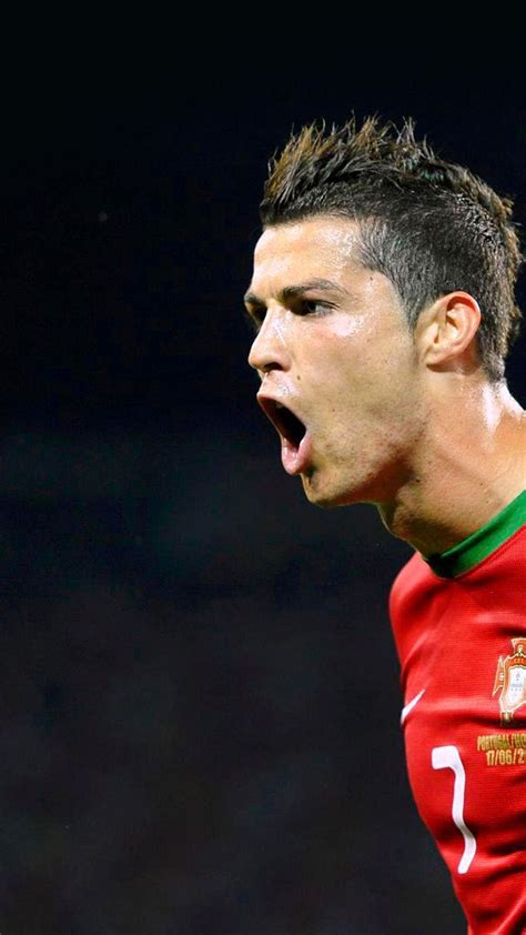 Cristiano ronaldo portugal portrait wallpaper