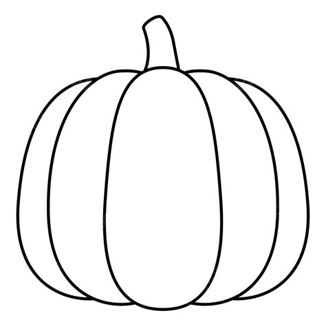 Pumpkin Line Drawing, Pumpkin Drawing, Wing Drawing, Pump Drawing PNG and Vector with ...