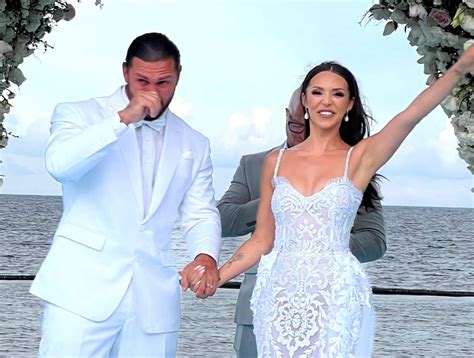 PICS: Scheana Shay Marries Brock Davies in Mexico, See Dress