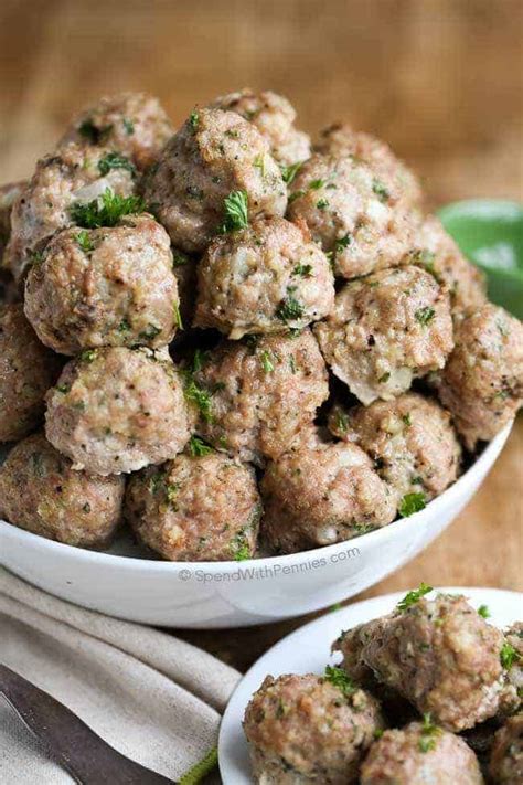 Juicy All-Purpose Turkey Meatballs - Spend With Pennies