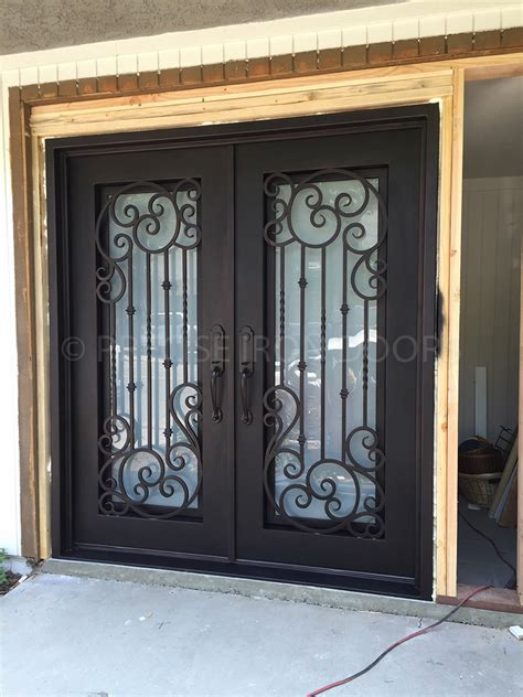 Custom Garage Door Design 004 | Precise Iron Doors