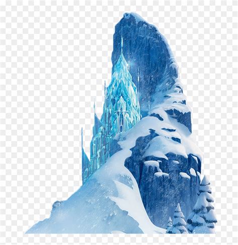 Frozen Castle In Winter Landscape - Frozen Ice Castle Png - Free Transparent PNG Clipart Images ...