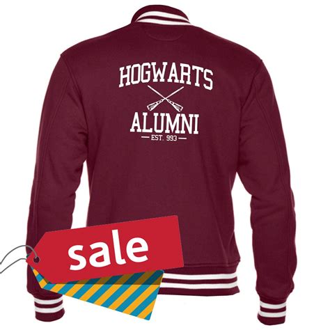 ON SALE Hogwarts Alumni Harry Potter Inspired Unisex Varsity