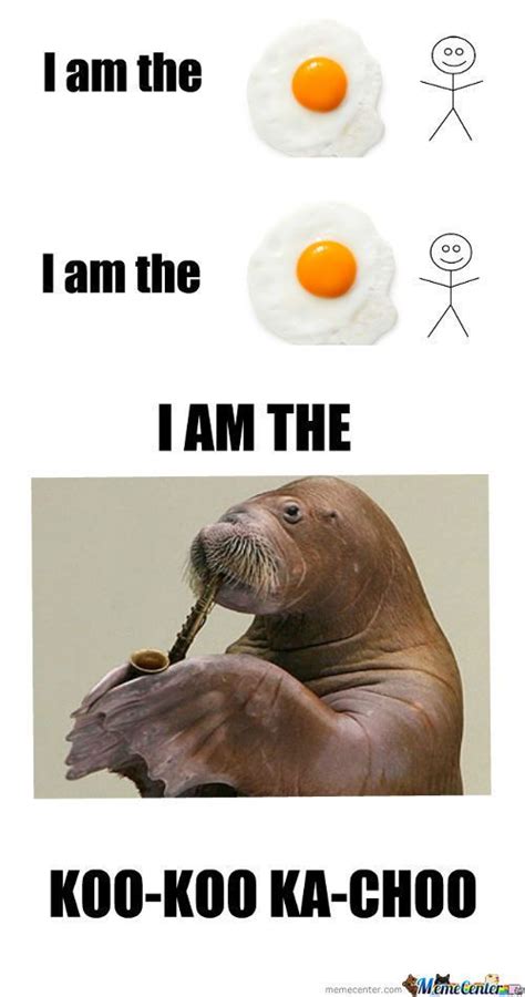 I Am The Walrus Meme - The Beatles Fan Art (40587072) - Fanpop