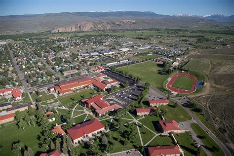 Aerial Photograph of Western Campus | Western State Colorado University - Select Photos