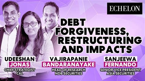 Debt forgiveness, restructuring and impacts | EconomyNext