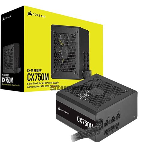 Fuente Corsair CX750M Certificada 80+ Br » TecnoGame.Ec