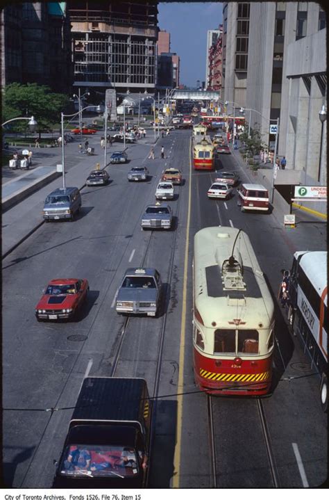 What Queen Street used to look like in the 1980s