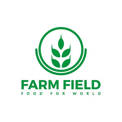 Organic agriculture farm logo 4882987 Vector Art at Vecteezy