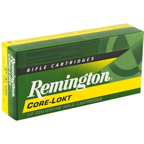 30-30 Winchester Ammo 170 GR Core-Lokt SP Remington Brand - Maine Ammo Company