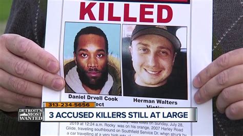 Detroit's Most Wanted: These 3 fugitives are still on the run - YouTube