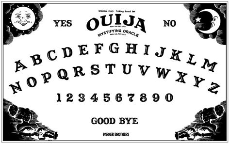 printable ouija board | Ouija, Ouija board, Etching