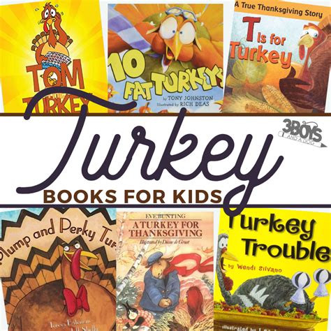 Turkey Books for Kids - Farm Theme & Thanksgiving