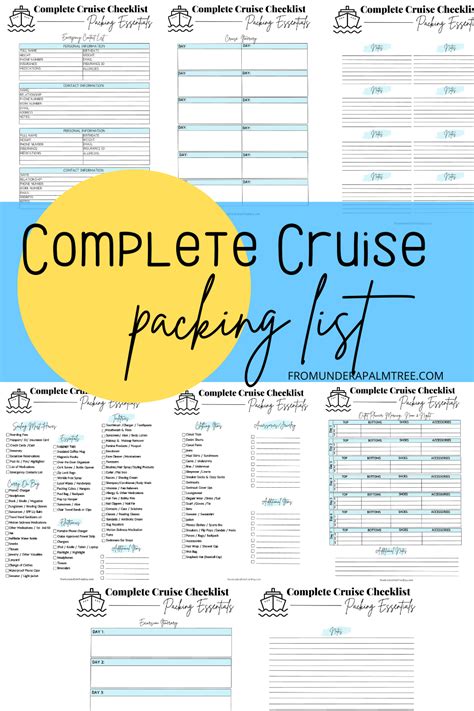 Carnival Caribbean Cruise Packing List