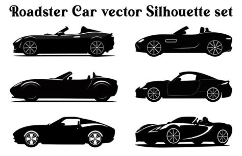 Premium Vector | Vector car silhouettes bundle set of car vector ...