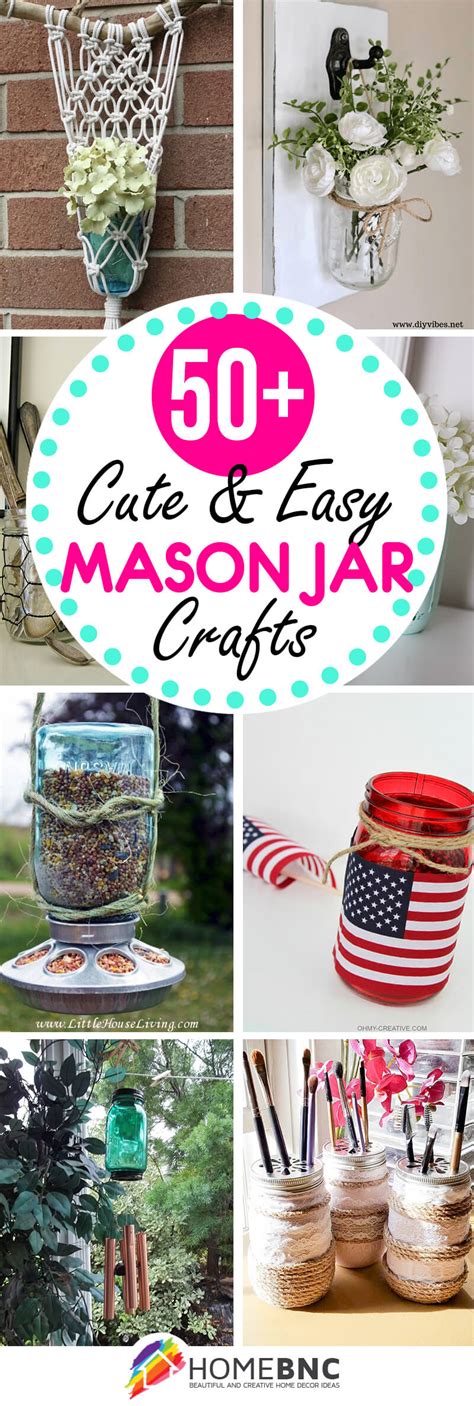 Mason Jar Craft Ideas — Homebnc