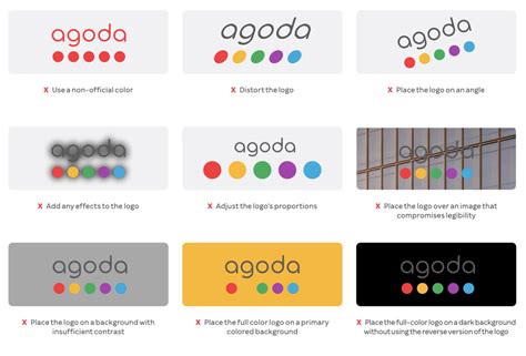 Logo Guidelines » Agoda: See The World For Less