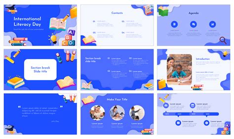 Literacy Day Free Google Slides Theme and PowerPoint Template