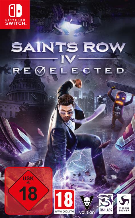 Saints Row IV Re-Elected European cover art revealed, game will include 25 DLC packs | The ...