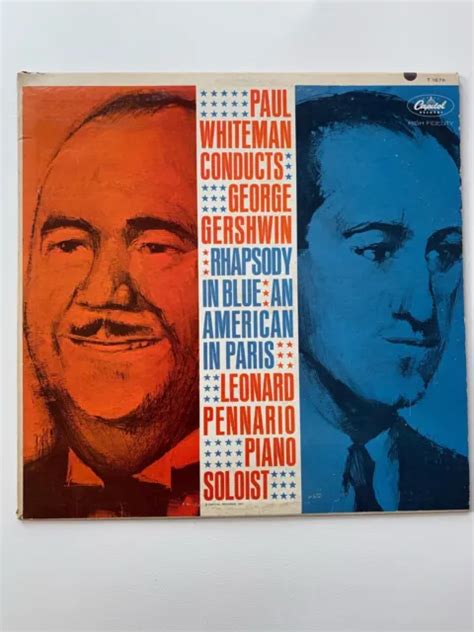 LP MONO PAUL Whiteman George Gershwin Rhapsody in Blue American In ...