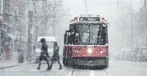 Toronto about to be hit with winter storm bringing up to 15 cm of snow ...