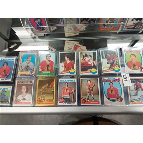 Collection Of Vintage Hockey Cards