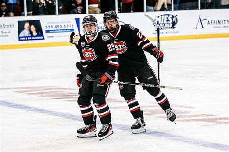 SCSU Hockey Teams Notch Friday Wins, Johnnies Travel to St. Peter