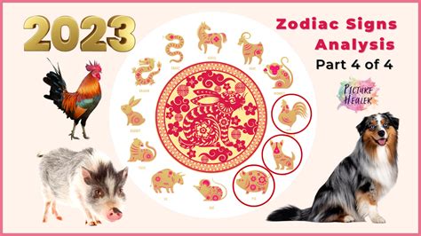 2023 Zodiac Analysis for Rooster, Dog, and Pig - Part 4 of 4 — Picture ...