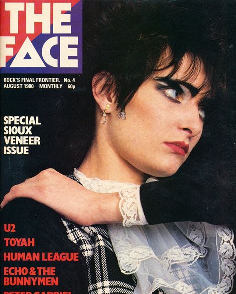 Siouxsie Sioux on The Face magazine, 1980 (Guff; all rights to the photographer) | SONGS SMITHS