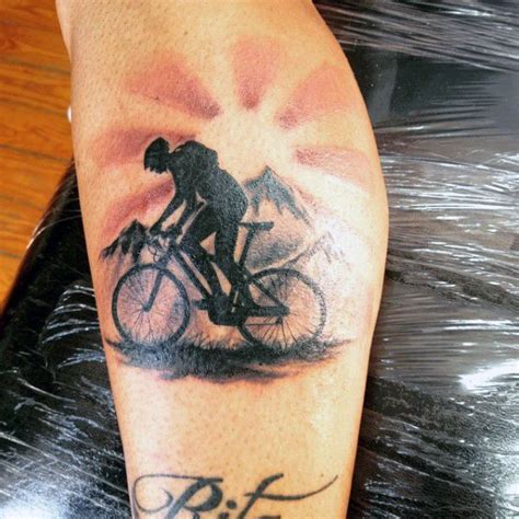 67 Bicycle Tattoo Designs for Men [2024 Inspiration Guide] | Bike tattoos, Bicycle tattoo ...