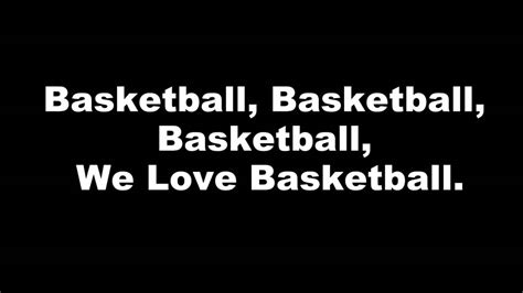 Another Basketball Rap (Lyrics Video Only) We Love Basketball - YouTube