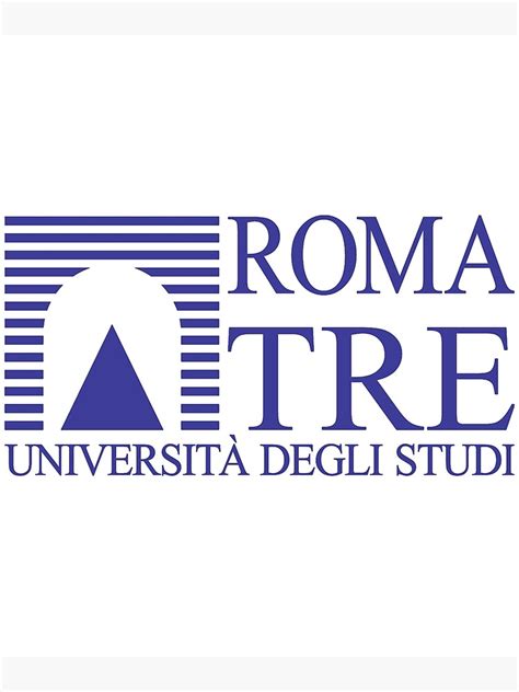 "Roma Tre University" Poster for Sale by MerchBD | Redbubble