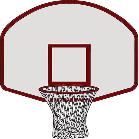 Basketball Backboard Clipart | Free download on ClipArtMag