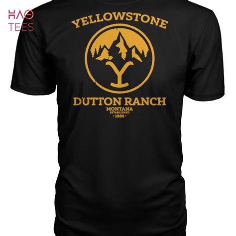 Yellowstone Dutton Ranch Montana Established 1886 Shirt