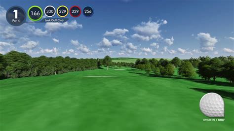 Leek Golf Club Hole 1 - YouTube