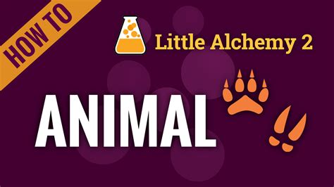 animal - Little Alchemy 2 Cheats