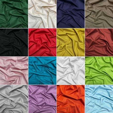 Plain Cotton Canvas Fabric | Pound Fabrics | UK's Best Price